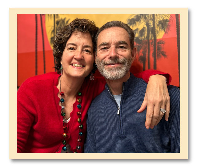 Lisa, whose husband, Aaron, is living with Alzheimer's