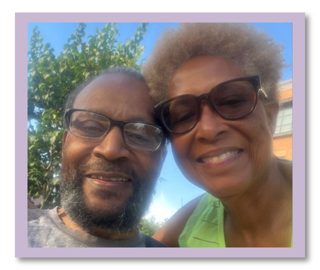 Anita, who lost her mother to Alzheimer's and whose husband is living with Alzheimer's