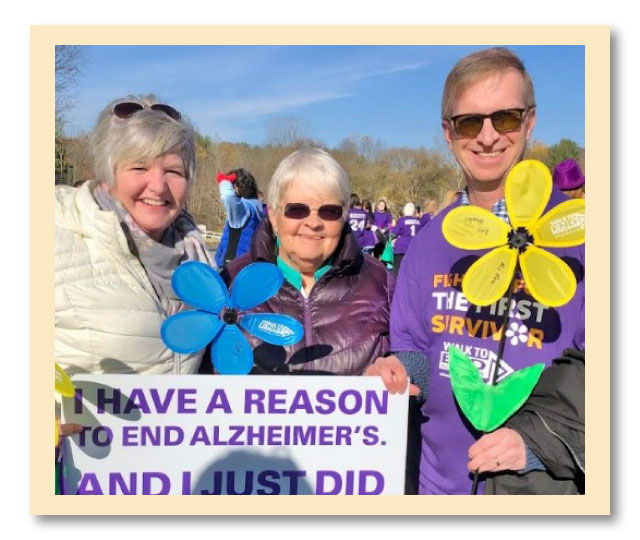 Todd, who lost his mother to Alzheimer's