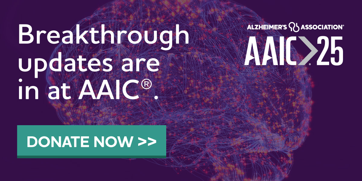 Breakthrough updates are in at AAIC®.