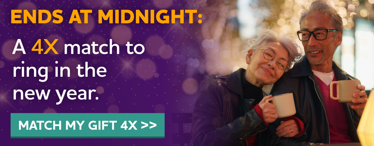 ENDS AT MIDNIGHT: A 4X match to ring in the new year.