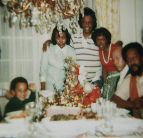 Sam's two aunts, uncle & grandfather at Christmas, who were all taken by Alzheimer's.