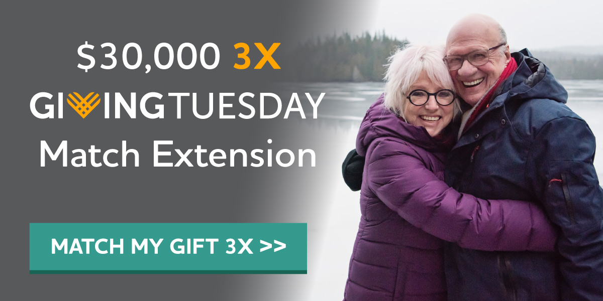 $30,000 3X GivingTuesday Match Extension