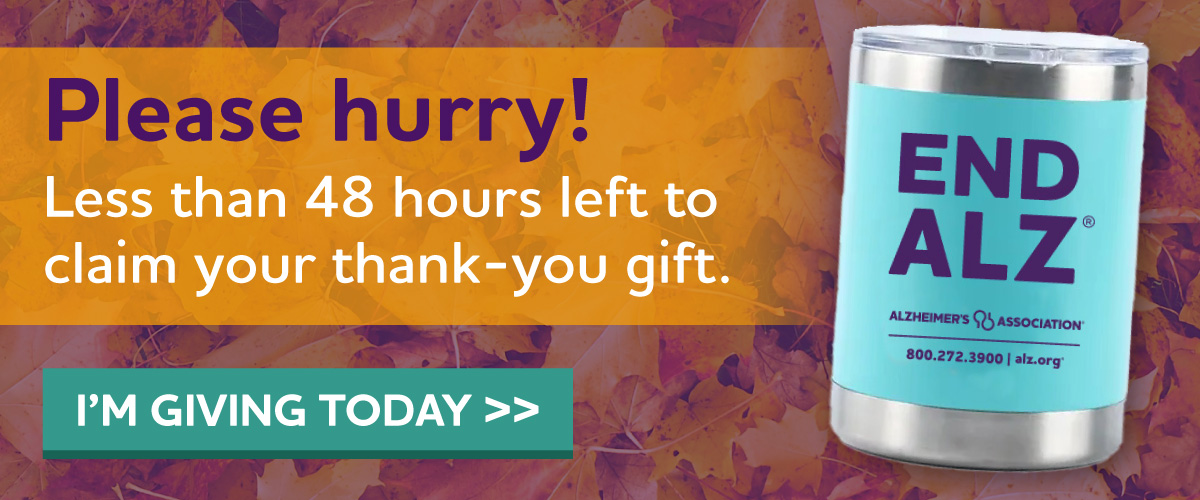 Please hurry! Less than 48 hours left to claim your thank-you gift.