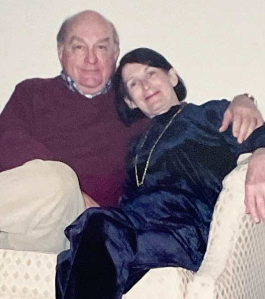 Leone McKay and her husband, Col. Bill McKay, whom she lost to Alzheimer's.