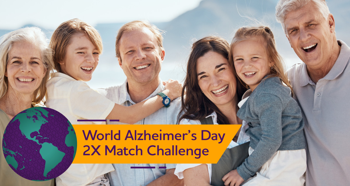 World Alzheimer's Day 2X Match Challenge