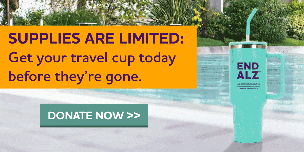 Help fight Alzheimer's and get a gift of thanks.
